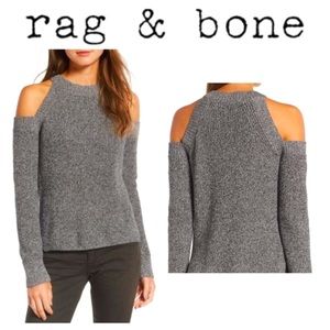 🎉SALE🎉 Rag & Bone Dana Marled Cold Shoulder Sweater